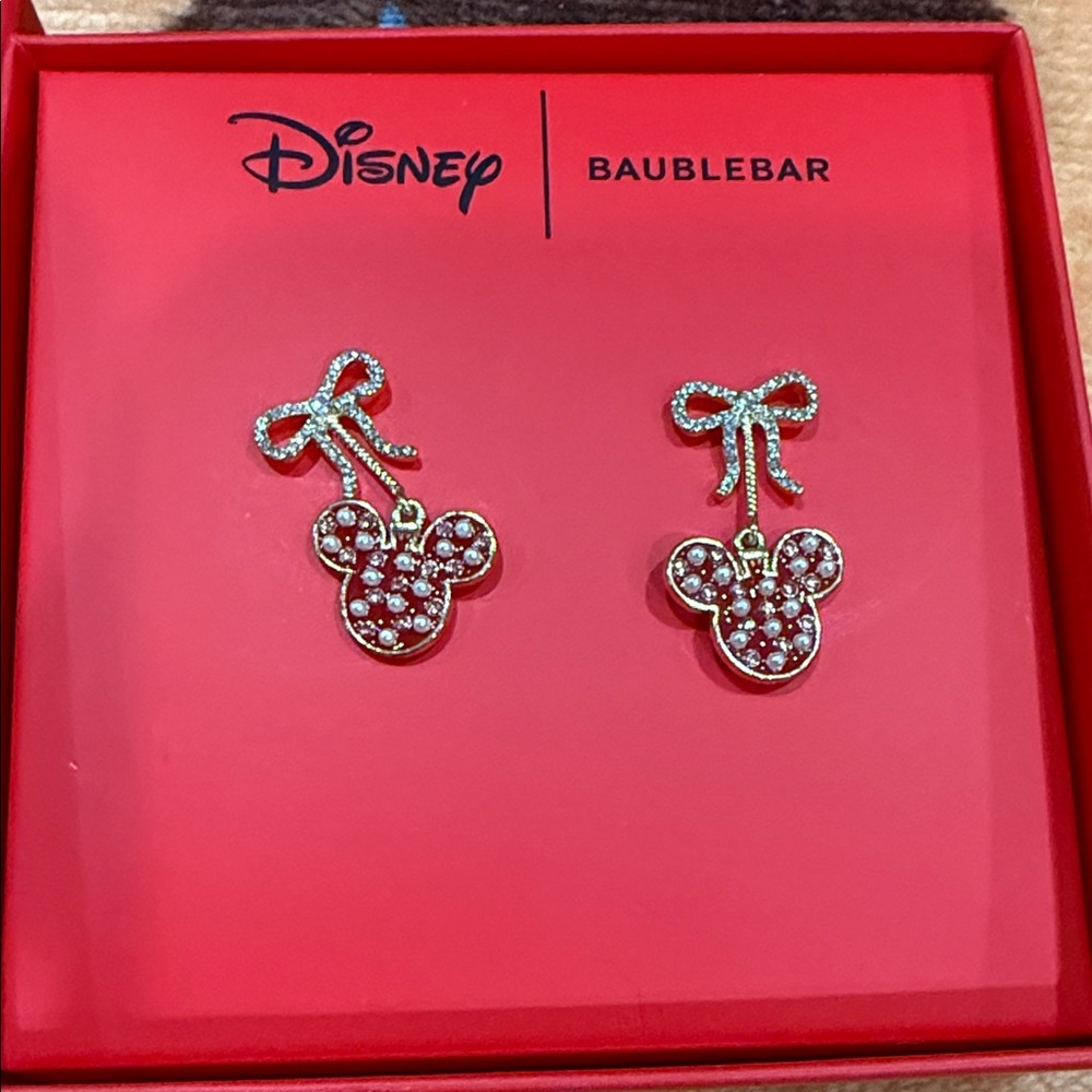 BaubleBar Disney Mickey Mouse Earrings